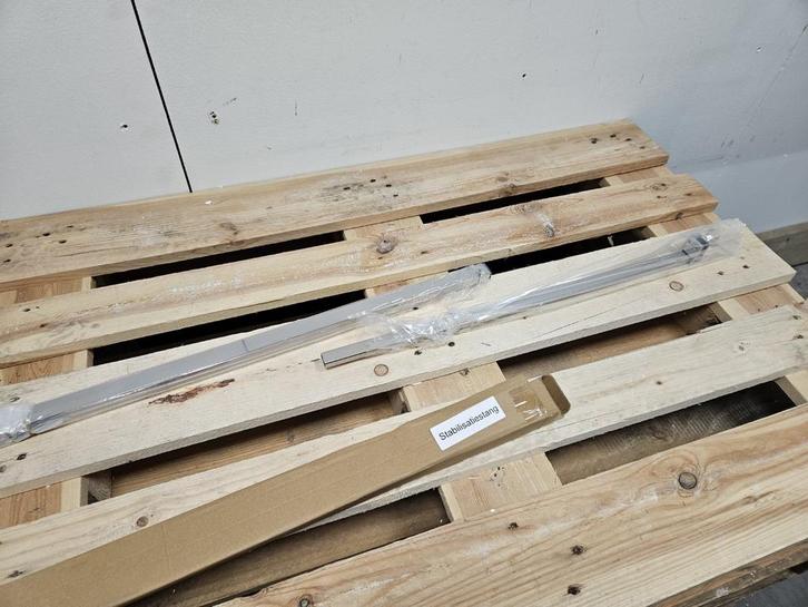 Stabilisatiestang Chroom 60 - 120cm Muursteun Douchewand, Doe-het-zelf en Verbouw, Sanitair, Douche, Nieuw, Chroom, Ophalen of Verzenden
