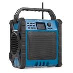 Retourdeal - Audizio Jobsite XL bouwradio - Met Bluetooth, F, Audio, Tv en Foto, Radio's, Verzenden, Zo goed als nieuw