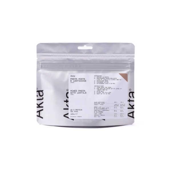 Biologische Gemengde Pasta met Linzen - 551 Kcal - Akta, Diversen, Levensmiddelen