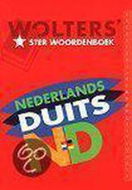 Wolters Ster Woordenboek Nederlands-Duits 9789066486799, Verzenden, Gelezen