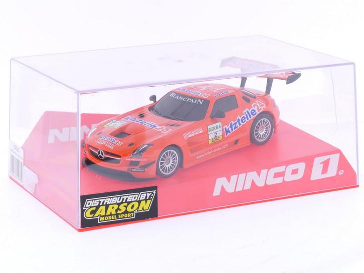 Schaal 1:32 Ninco 55085 Mercedes SLS GT3 Kfzteile #6798, Hobby en Vrije tijd, Modelauto's | 1:32, Zo goed als nieuw, Ophalen of Verzenden