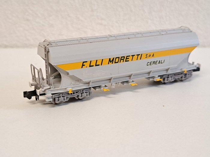 Minitrix N - 15645-05 en 15645-06 - Modeltrein goederenwagon, Hobby en Vrije tijd, Modeltreinen | N-Spoor