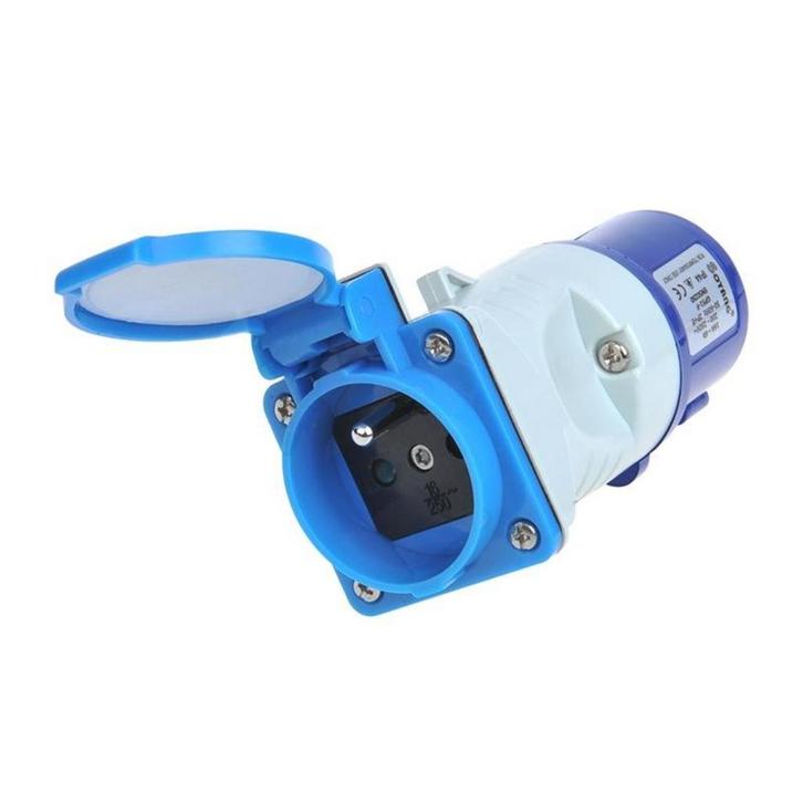 ProPlus Verloopstekker CEE naar Frans Stopcontact - Compa..., Doe-het-zelf en Verbouw, Elektra en Kabels, Nieuw, Ophalen of Verzenden