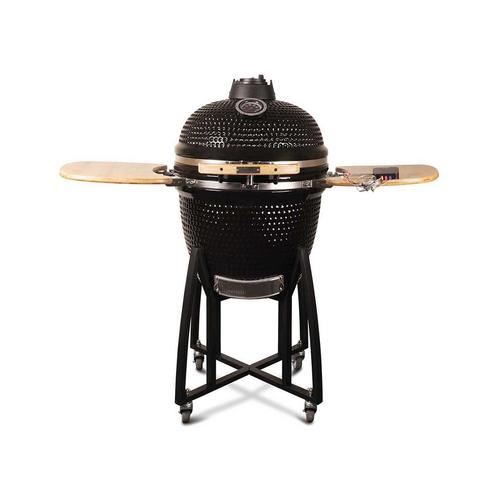 Patton Kamado 21 inch Premium Black incl bluetooth control, Tuin en Terras, Houtskoolbarbecues, Verzenden