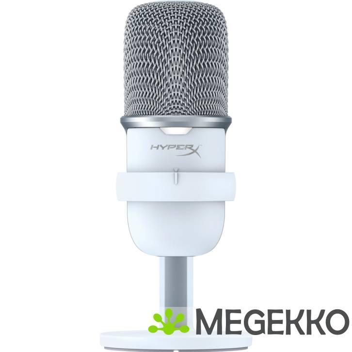HyperX SoloCast Condenser Gaming Microfoon in wit, Muziek en Instrumenten, Microfoons, Nieuw, Verzenden