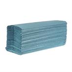 C-gevouwen handdoeken 1-laags blauw | (2850 vellen)  | (1..., Verzenden