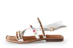 Lazamani Sandalen in maat 38 Wit | 10% extra korting, Verzenden, Wit, Lazamani, Sandalen of Muiltjes