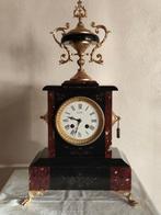 Slingerklok - Marmer, Messing - 1910-1920