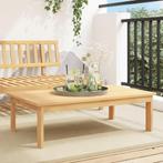 vidaXL Tuintafel 100x60x30 cm massief acaciahout, Verzenden, Nieuw, Hardhout