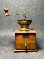 I.D. Vermeire Belgium - Koffiemolen - Messing, Hout - Antiek