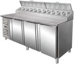 Gekoelde Voorbereidingstafel 3 deurs met Ventilator Saro, Verzenden, Nieuw in verpakking