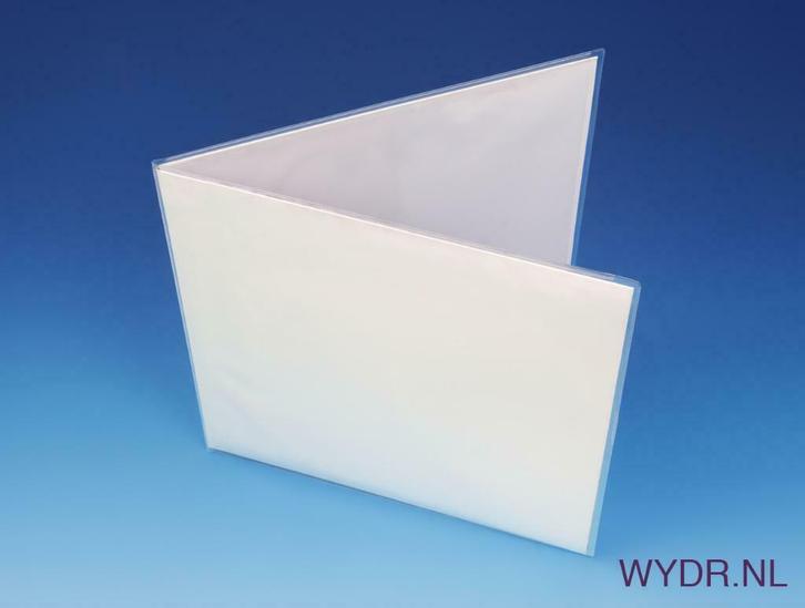 10 PVC LP Hoezen Gatefold - Beschermhoezen Dubbel LP’s, Cd's en Dvd's, Vinyl | Kinderen en Jeugd, Nieuw in verpakking, Verzenden