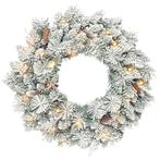 Kerstkrans Met LED-lichtslinger, Dennenappels, Deurkrans Gro, Diversen, Verzenden, Nieuw