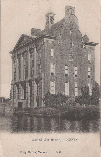 LOENEN - Kasteel Ter Horst, Verzamelen, Ansichtkaarten | Nederland, Verzenden