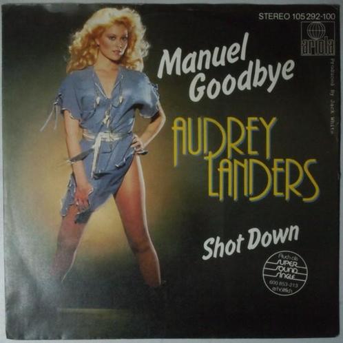 Audrey Landers - Manuel goodbye - Single, Cd's en Dvd's, Vinyl Singles, Single, Gebruikt, 7 inch, Pop