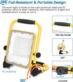 Aigostar LED Bouwlamp - IP65 spatwaterdicht - 50W - 1400 Lum, Verzenden, Nieuw