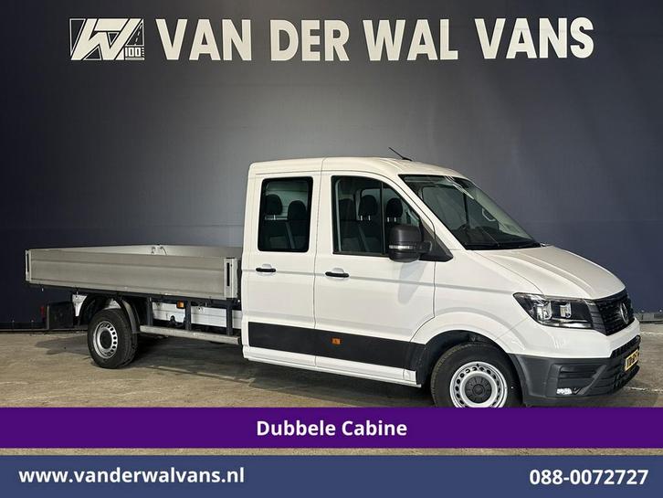 Volkswagen Crafter | 2.0 TDI 140 pk Pick up Open laadbak, Auto's, Bestelauto's, Dealer onderhouden, Lease, Handgeschakeld, Diesel