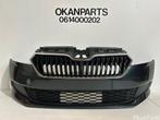 Skoda Fabia III Facelift voorbumper 6V0807221F, Ophalen, Gebruikt, Voor, Skoda