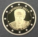 Monaco. 2 Euro 2023 Rainier III Proof  (Zonder, Postzegels en Munten