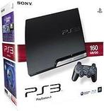 Sony PlayStation 3 slim 160 GB, [J-Model] zwart, Spelcomputers en Games, Spelcomputers | Sony PlayStation 3, Verzenden, Zo goed als nieuw
