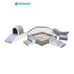 Foam blokken party set XXL | Grijs/Wit (speelblokken), Ophalen of Verzenden, Nieuw