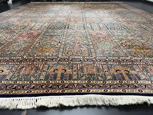 Kasjmier zijde - Tapijt - 430 cm - 310 cm, Huis en Inrichting, Stoffering | Tapijten en Kleden