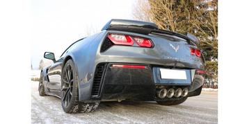 FOX Corvette C7/ Z06 einddemper uitlaat in het midden - 4x10 beschikbaar voor biedingen