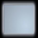 Spiegel Sanicare Q-Mirrors 75x70 cm Rechthoek Met Rondom LED, Ophalen of Verzenden, Nieuw, Chroom, Bad