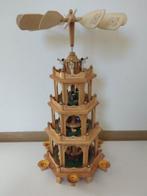 Kerstbeeldje ornament - Draaiende kerstpiramide, 4