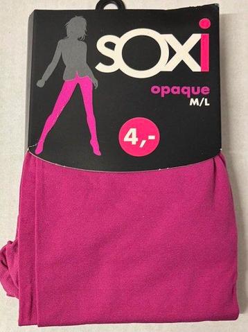 - Soxi opaque panty (M-L) Fuchsia beschikbaar voor biedingen