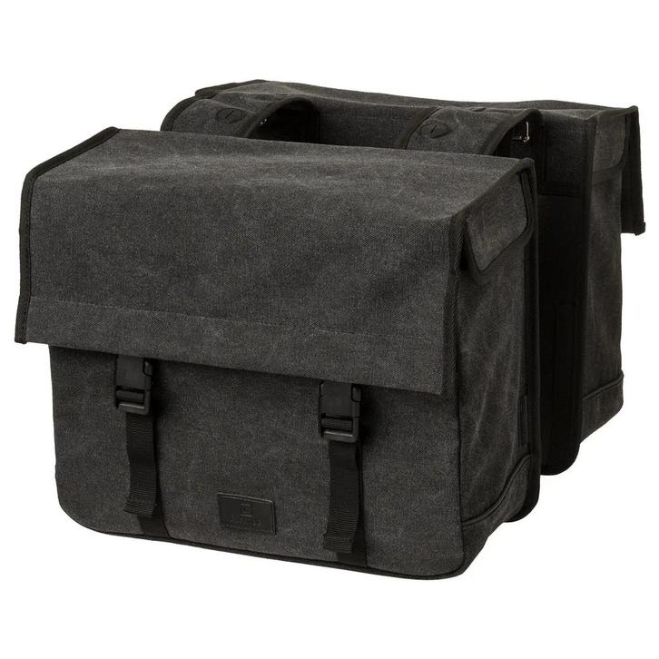 Fast Rider Dubbele Fietstas Celo Trend Antraciet, Fietsen en Brommers, Fietsaccessoires | Fietstassen, Nieuw, Verzenden