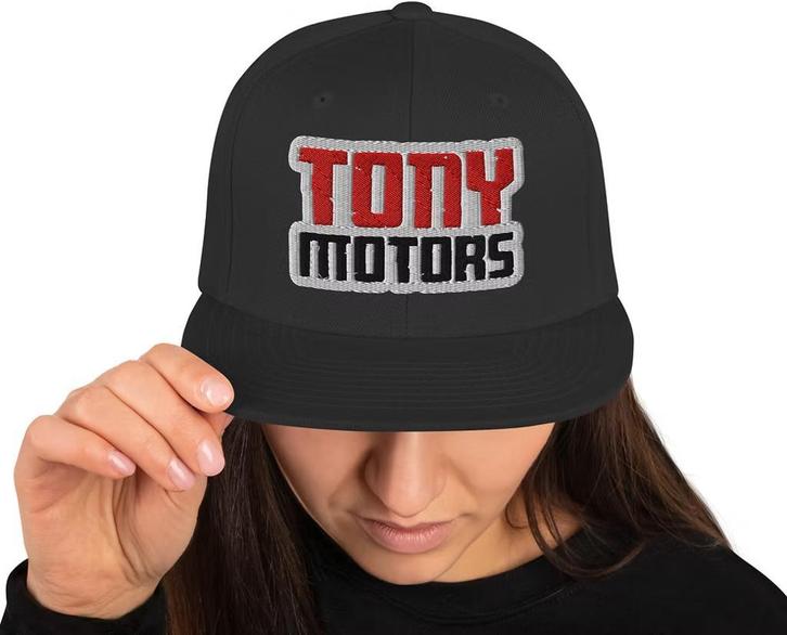 Tony Motors - Snapback Hat, Kleding | Dames, Hoeden en Petten, Pet, Nieuw, One size fits all, Verzenden