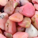 Geen Reserve - Peruaanse Roze Opaal - Getrommelde stenen -, Nieuw