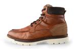 Manfield Veterboots in maat 42 Bruin | 10% extra korting, Kleding | Heren, Schoenen, Manfield, Bruin, Verzenden, Boots