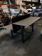 Refurbished Duo Bureau Van Ahrend - Nieuwstaat, Verzenden, In hoogte verstelbaar, Zo goed als nieuw, Stabureau