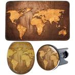 Sanilo Set badkameraccessoires World Map bestaand uit, Huis en Inrichting, Verzenden, Nieuw