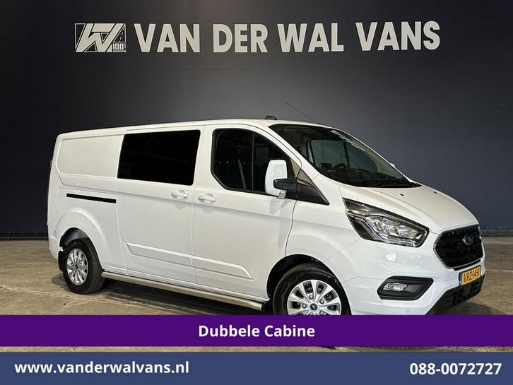 Ford Transit Custom | 2.0 TDCI 130pk L2H1 Dubbele Cabine, Auto's, Bestelauto's, Dealer onderhouden, Te koop, Handgeschakeld, Diesel