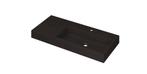Wastafel INK Momento 1000x450x90 mm Quartz zwart 3421239, Ophalen of Verzenden, Nieuw, Overige typen