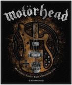 Motörhead - Lemmy's Bass - patch officiële merchandise, Verzamelen, Ophalen of Verzenden, Nieuw, Kleding