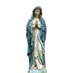 Maria - met rozenkrans - polystone beeld - 77 cm - in kleur, Huis en Inrichting, Ophalen of Verzenden, Nieuw
