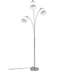 LED Vloerlamp - Trion Vamos - E14 Fitting - 3-lichts - Rond, Huis en Inrichting, Lampen | Vloerlampen, Ophalen of Verzenden, Nieuw