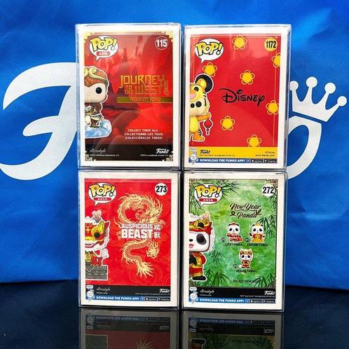 Funko - Funko Pop Lucky Dragon #273, Dragon Panda #272,, Antiek en Kunst, Antiek | Speelgoed