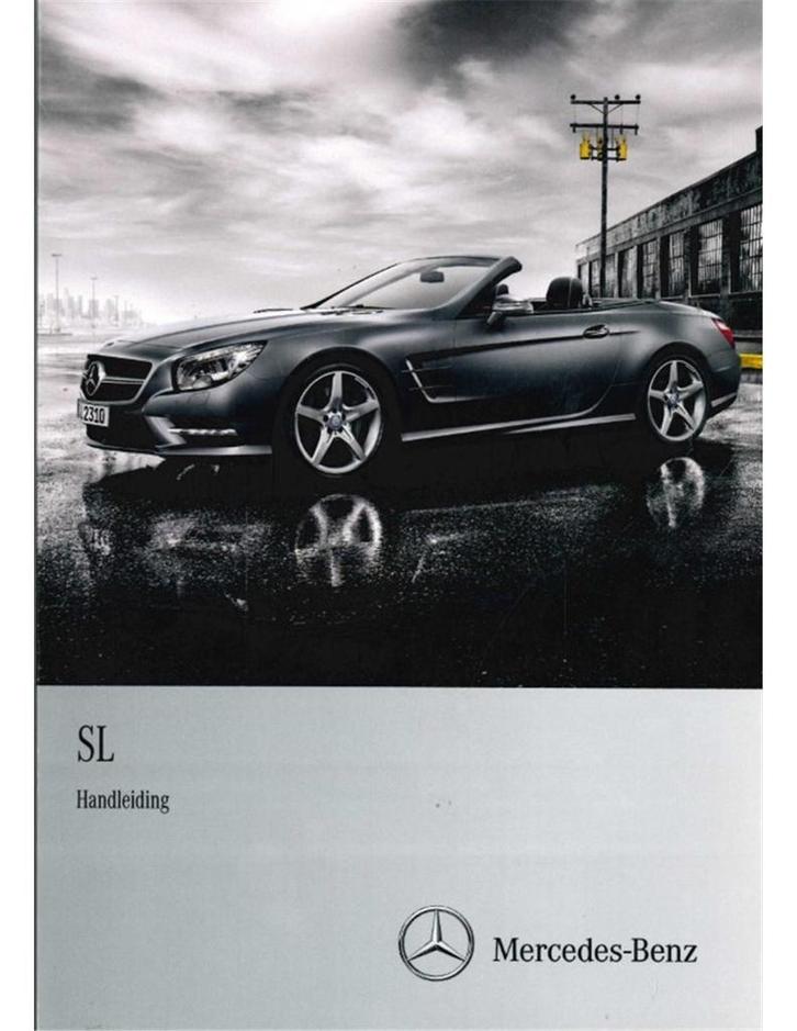 2012 MERCEDES BENZ SL KLASSE INSTRUCTIEBOEKJE NEDERLANDS, Auto diversen, Handleidingen en Instructieboekjes