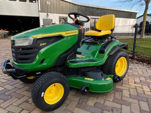 John Deere X167 nieuw model op Voorraad!!, Tuin en Terras, Zitmaaiers, Nieuw, Elektrische starter, 120 cm of meer, Verzenden