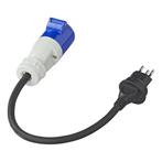 ProPlus Verloopkabel - 40 cm - Zwitserse stekker naar CEE..., Ophalen of Verzenden, Nieuw