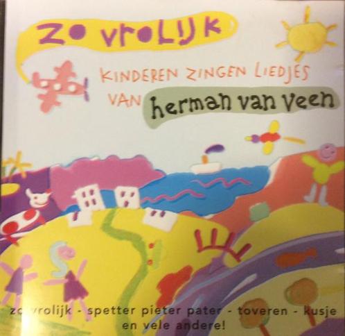 cd - Herman van Veen - Zo Vrolijk. Kinderen Zingen Liedje..., Cd's en Dvd's, Cd's | Overige Cd's, Zo goed als nieuw, Verzenden