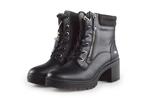 Mustang Veterboots in maat 40 Zwart | 10% extra korting, Kleding | Dames, Schoenen, Verzenden, Zwart, Overige typen, Zo goed als nieuw
