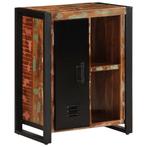 vidaXL Dressoir 55x35x70 cm massief gerecycled hout, Verzenden, Nieuw, 50 tot 100 cm, 25 tot 50 cm