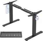 Zit sta bureau - Elektrisch - Verstelbaar - Bureauframe - Zw, Verzenden, Zo goed als nieuw