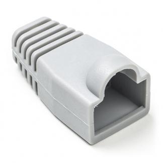 RJ45 tule | Nedis (Per stuk, Knikbescherming, Grijs), Computers en Software, Pc- en Netwerkkabels, Nieuw, Verzenden
